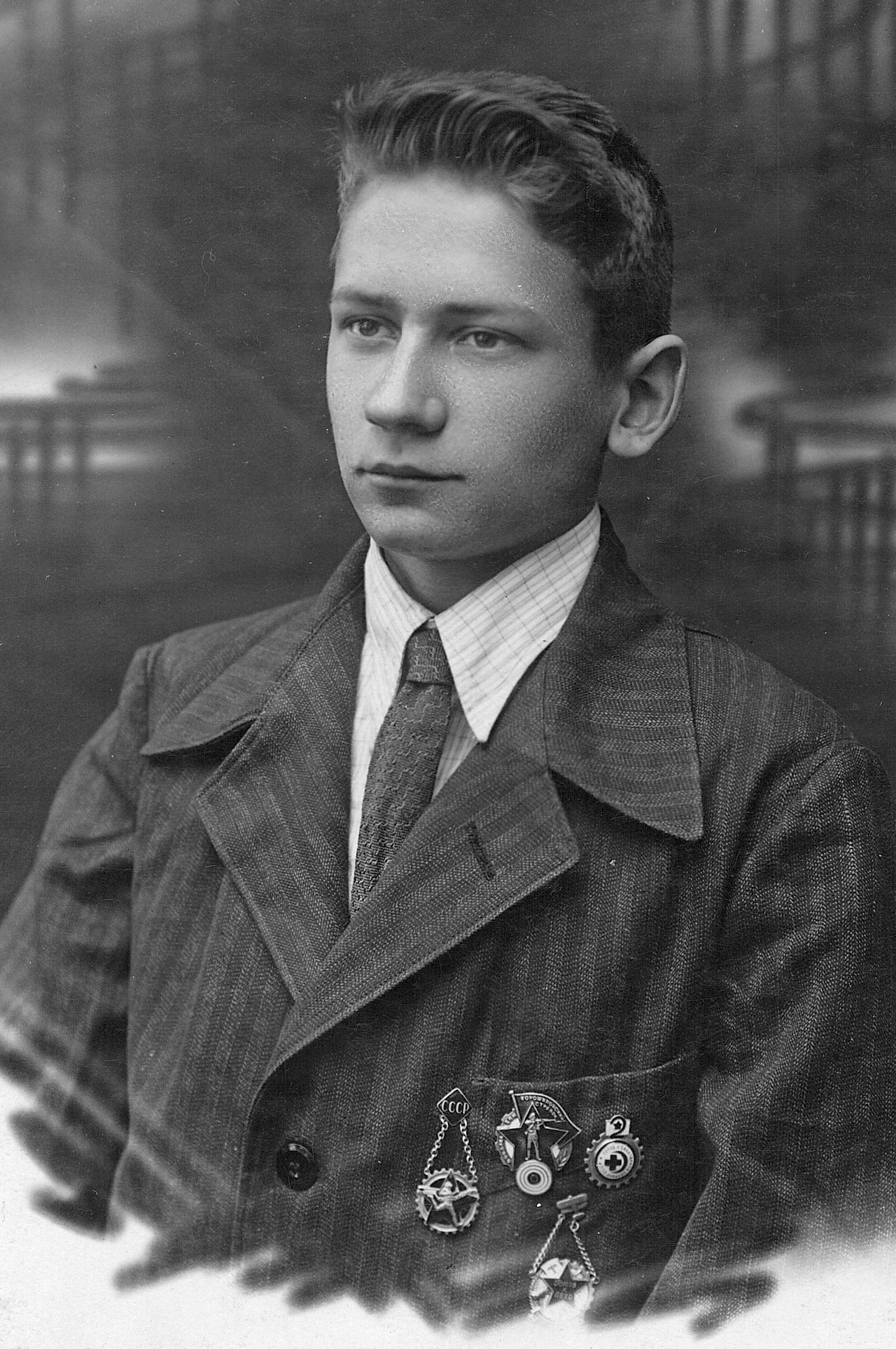 Канунников Юрий Фёдорович: книга 'Воспоминания и дневники', глава ' Фотографии' фотография: Геленджик, 1939