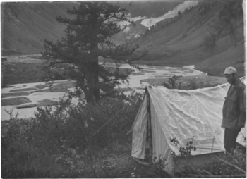 Залесский Лев Борисович: книга 'Мой путь', глава 'Часть 11' фотография: Алтай, 1962 год. Верховья Катуни.